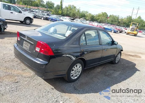 2005 Honda Civic Lx из США, поврежденный, VIN 2HGES16575H626576